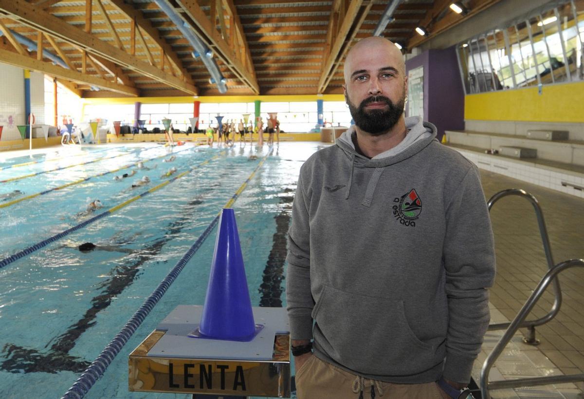 Carlos, en el que fue su lugar de trabajo los últimos 20 años.