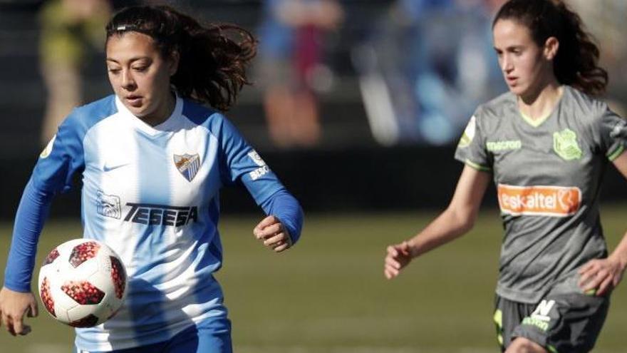 La bagenca Paula Fernández marca el seu primer gol a Primera amb el Màlaga