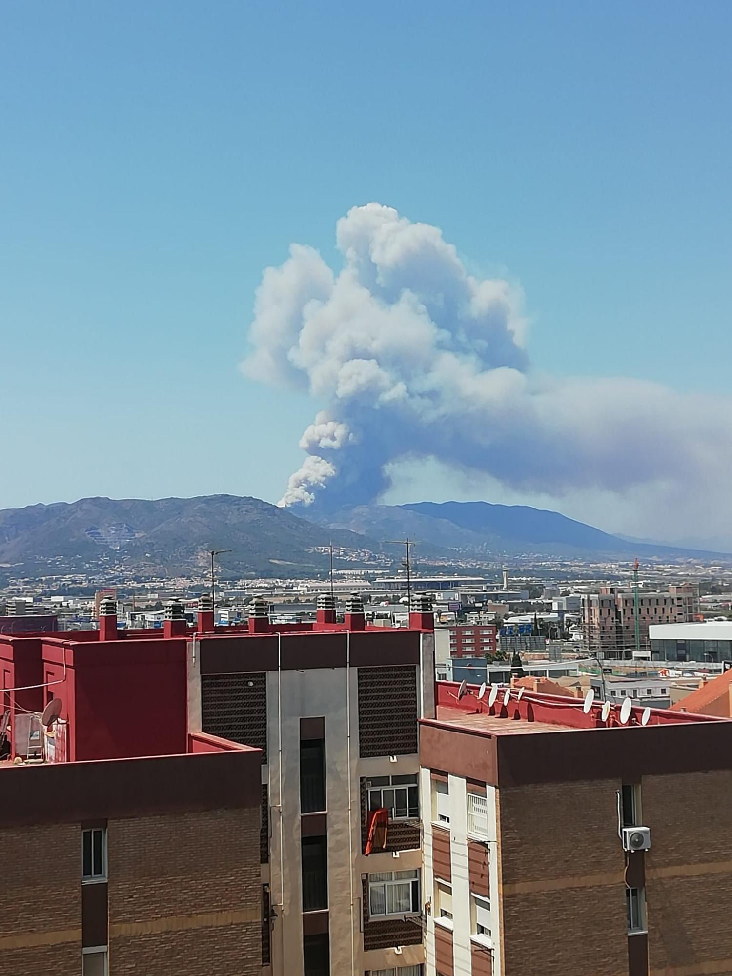 Declarado un incendio en la Sierra de Mijas