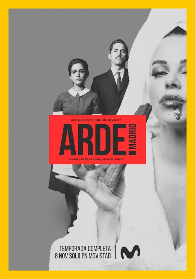 Cartel oficial de 'Arde Madrid'