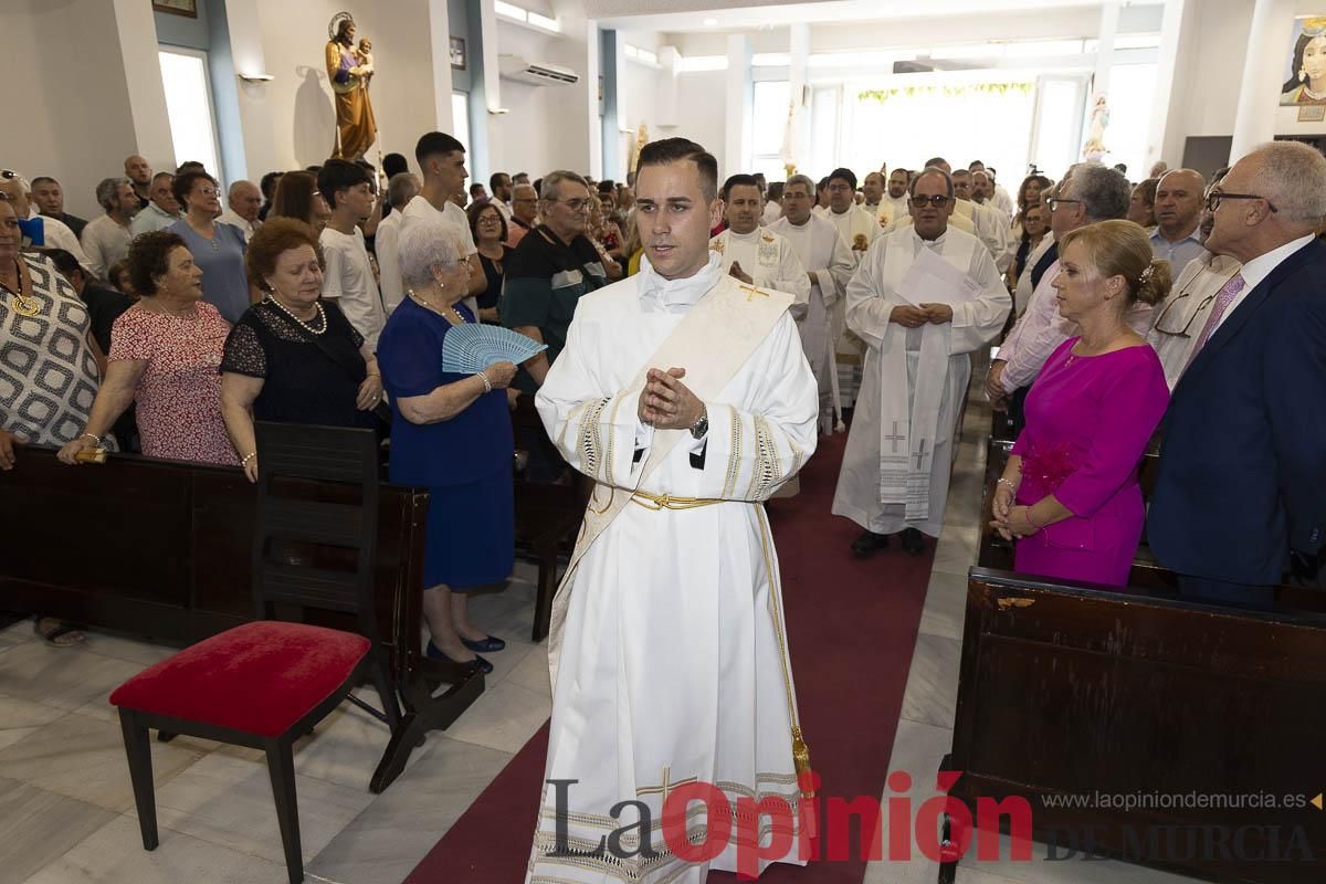 Así se ha vivido la ordenación sacerdotal de Miguel Tovar Fernández en la pedanía molinense de Torrealta