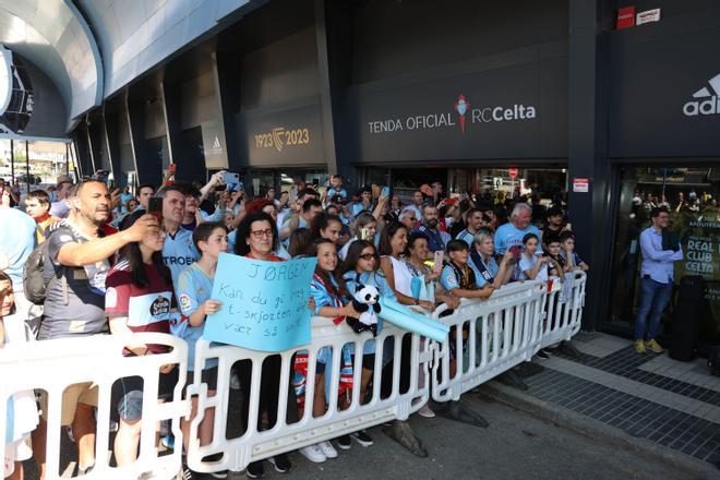 La previa del Celta-Girona, en imágenes