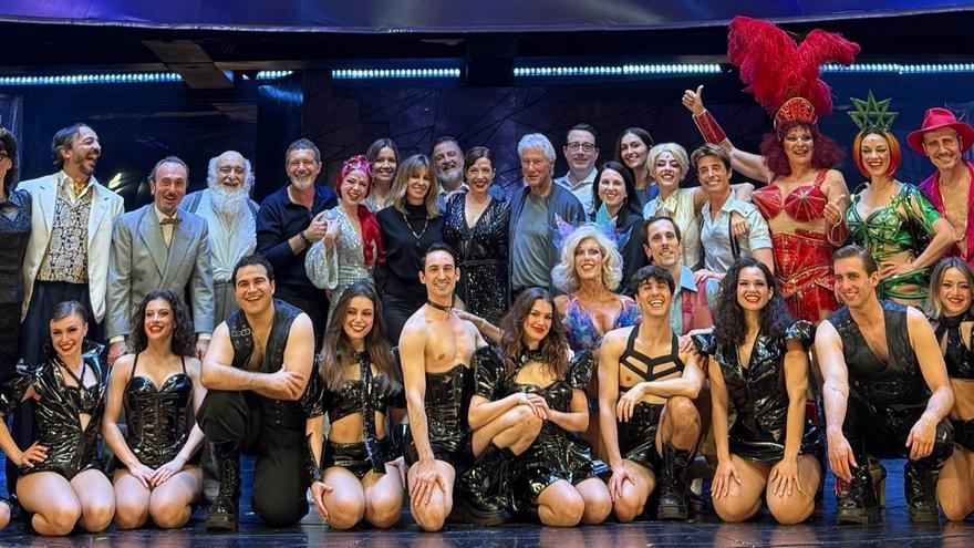 Richard Gere visita Málaga para ver el musical Gypsy en el Teatro Soho