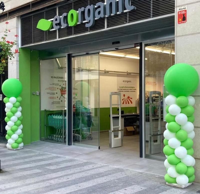 Ecorganic, supermercado de alimentación ecológica, en Gandia.