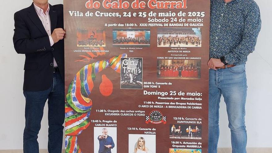 Natalia de OT, orquesta Marbella y Gin Toni’s, en el Galo de Curral