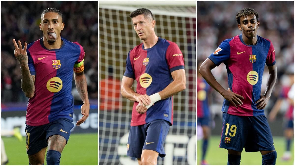 FC Barcelona - Bayern de Múnich: El hat-trick de Raphinha