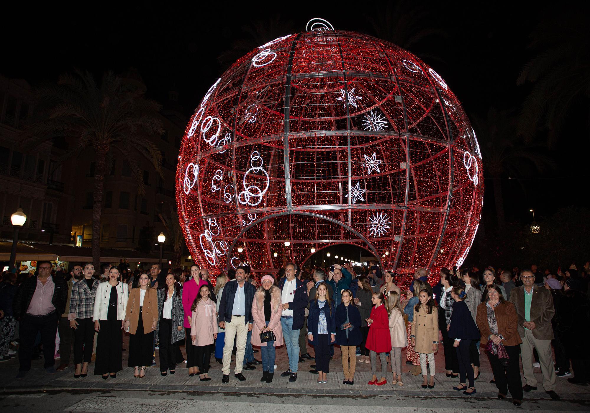 Alicante enciende la Navidad