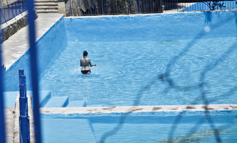 El calor también ha llegado a Alcoy