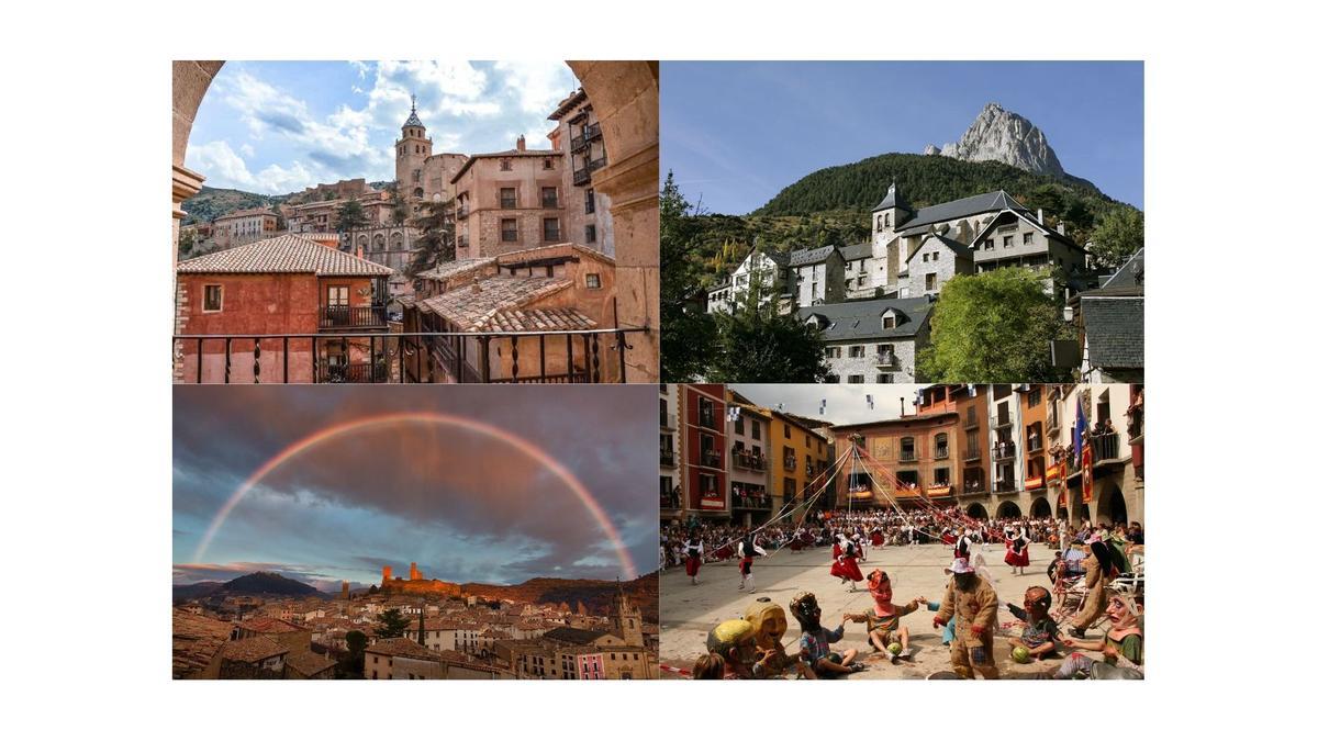 Albarracín, Sallent de Gállego, Uncastillo y  Graus son los pueblos elegidos para la categoría Turismo