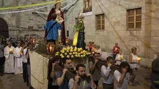 La Virgen de la Saleta procesiona por primera vez desde San Torcuato