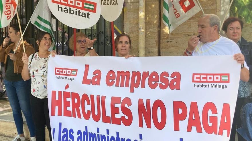 CCOO reclama las nóminas de 45 trabajadoras de la empresa de limpieza Hércules