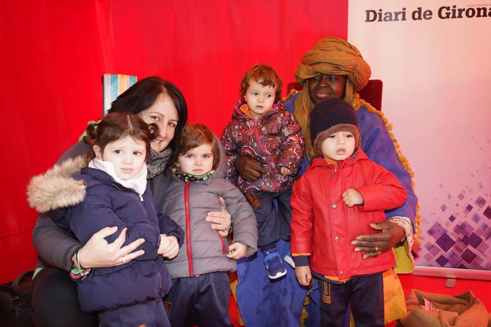 Els nens visiten el patge dels Reis Mags d'Orient - Fotos del 2 de gener de 2020
