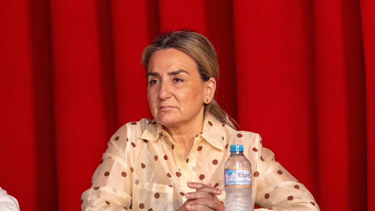 La ministra de Educación y 'persona non grata' en Murcia, Milagros Tolón.