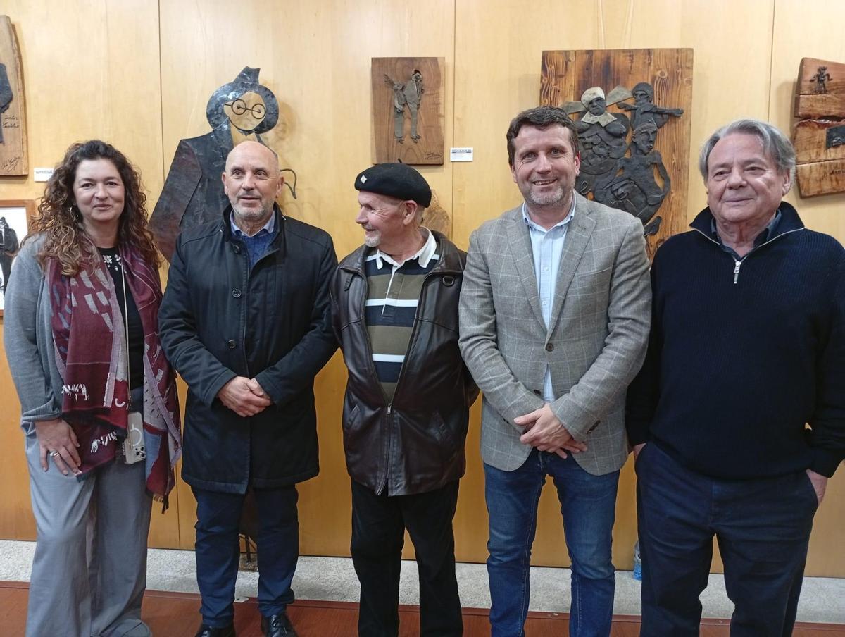 Pola esquerda, Patricia Lojo, José Carlos Vidal, Che Tembra, José Ramón Romero e Manuel Cartea.