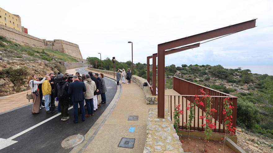 Ya es oficial, inaugurado el paseo de acceso al Parador de Ibiza: "Permitirá que Dalt Vila vuelva a tener vida"