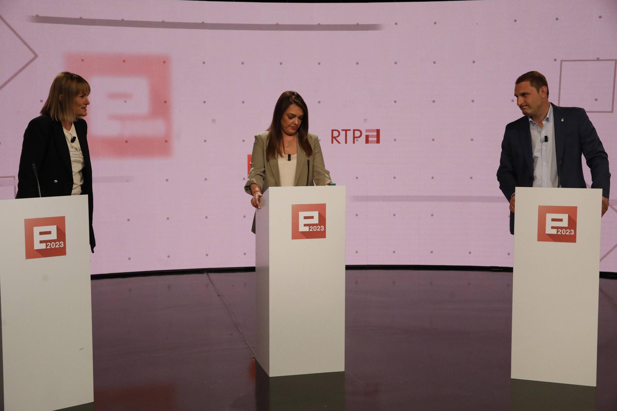 En imágenes: Debate de los candidatos a la presidencia del Principado