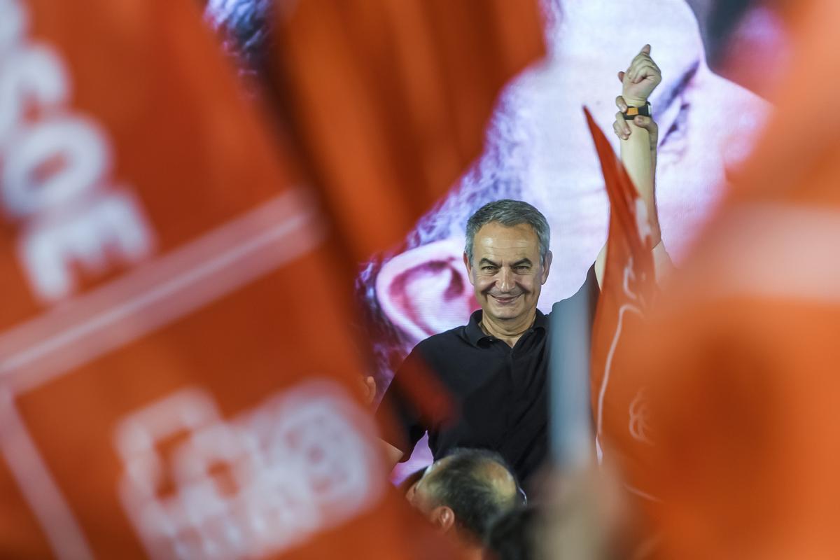 Zapatero defensa l’encaix legal de l’amnistia i reclama «tornar a començar» a Catalunya