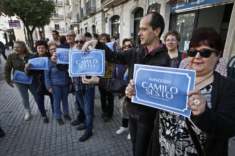 Colas para ver a Camilo Sesto