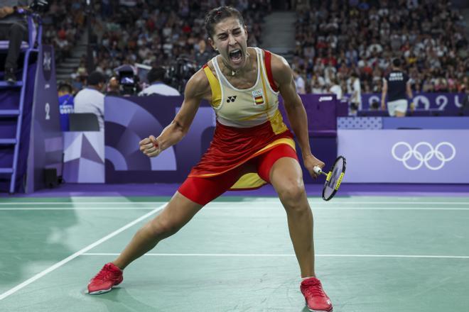 Bádminton Beiwen Zhang - Caolina Marín