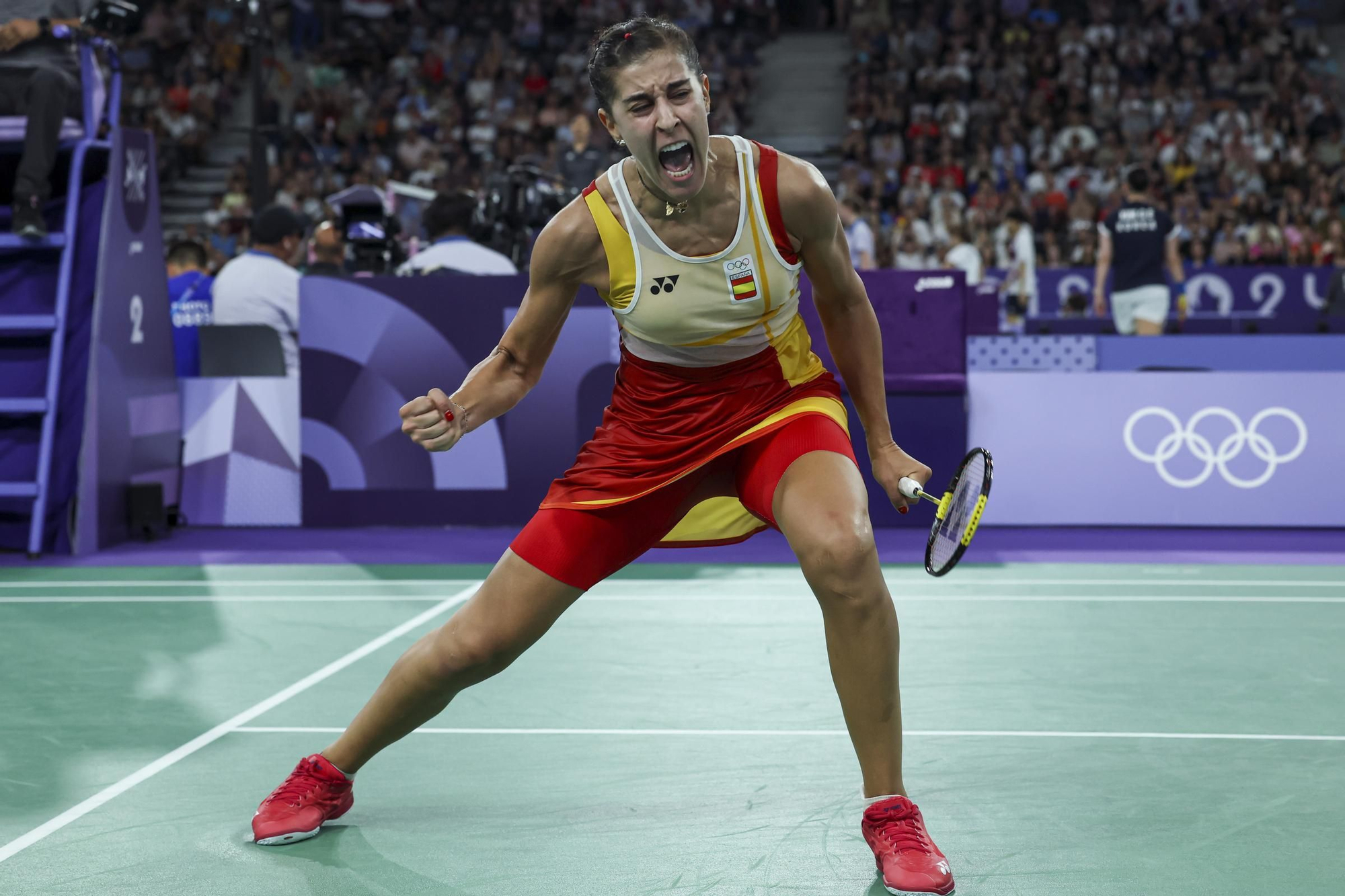 Bádminton Beiwen Zhang - Carolina Marín