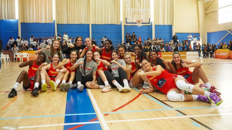 La conquista de España en Ibiza del I Torneo Internacional U16 de baloncesto femenino, en imágenes