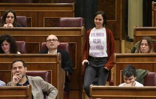 El Congreso da luz verde a la ley contra la brecha salarial de Unidos Podemos