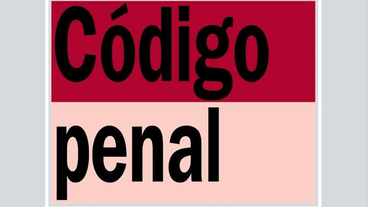 Detalle de un ejemplar del Código Penal.