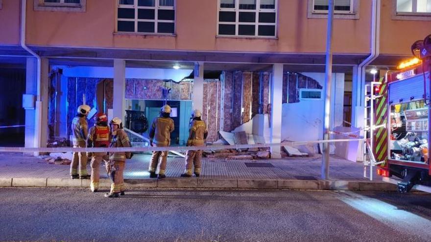 Un aerosol provoca una explosión en una lavandería en Mesoiro