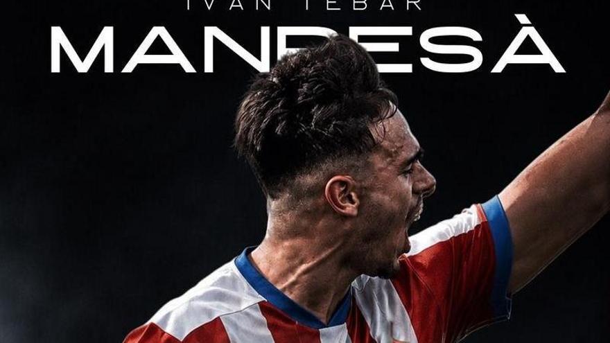 El CE Manresa fa oficial la incorporació del lateral esquerre Ivan Tébar