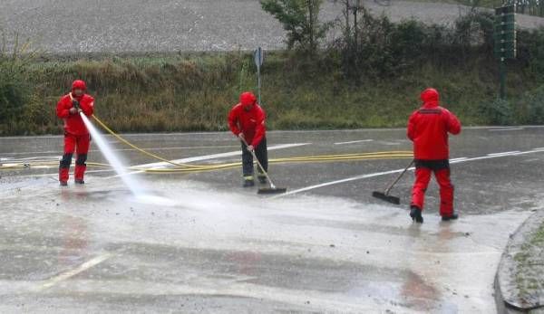 Fotogalería: Lluvias torrenciales en Aragón