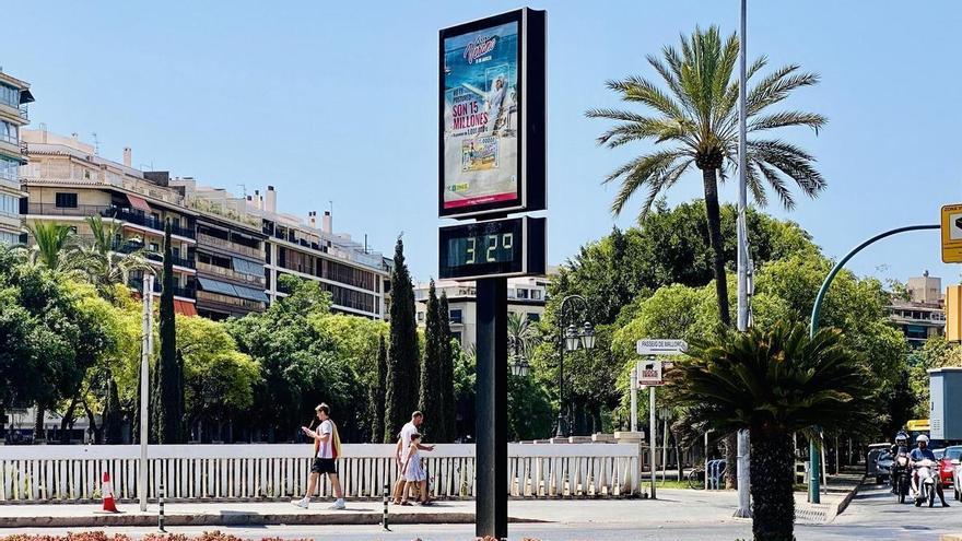 elanta en Mallorca alcanzando temperaturas de hasta 36 grados