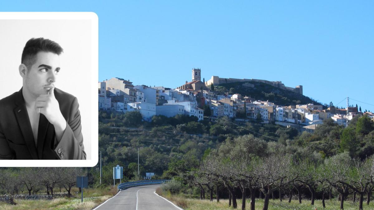 Imagen panorámica de Cervera del Maestre, municipio de nacimiento de Adrián Bayarri.