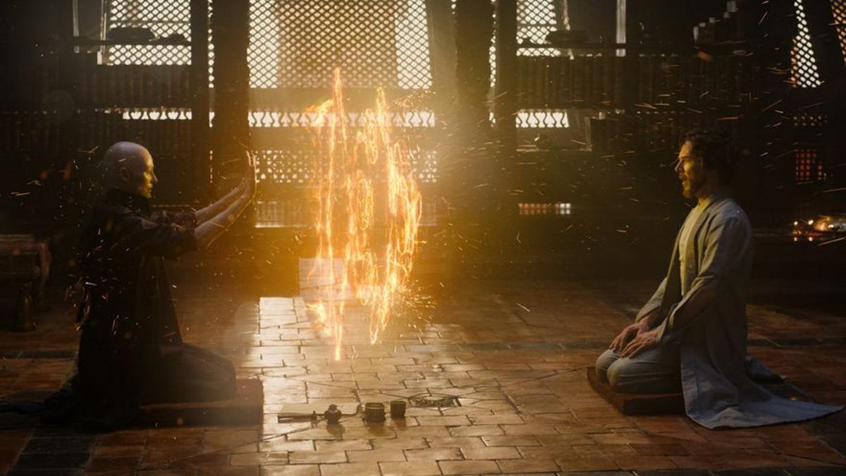Un fotograma de 'Dr. Strange (Doctor Extraño)', de 2016.