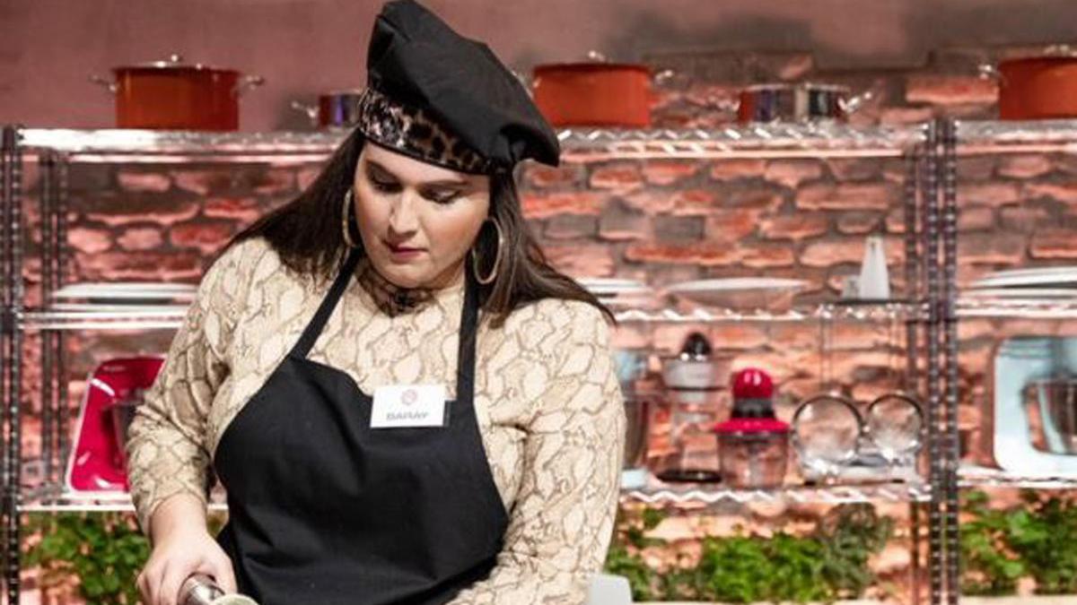 una imagen de Saray Carrillo en &#039;MasterChef&#039;.