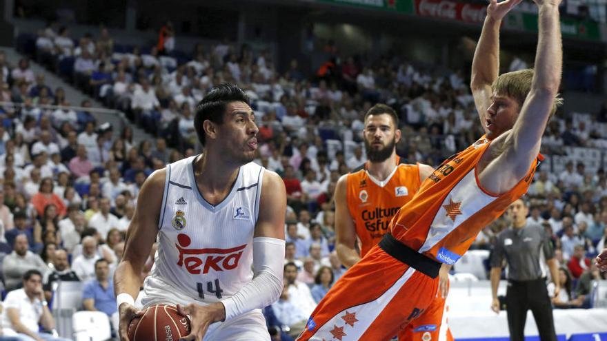 El Valencia Basket no supera el primer asalto ante el Madrid