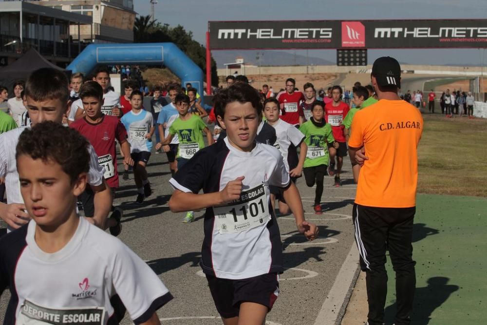 Cross Escolar Cartagena en el Circuito de Velocida