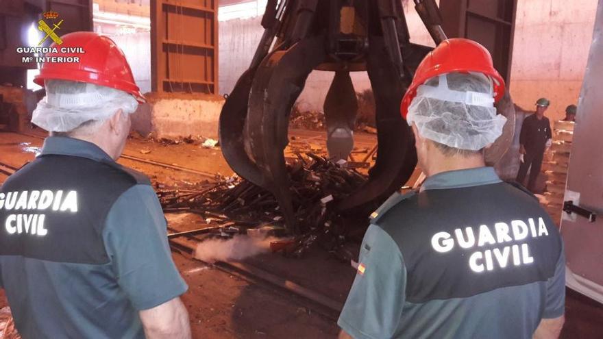 Destruyen 760 armas custodiadas por la Guardia Civil de Cáceres