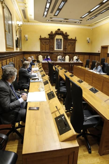 Pleno municipal de octubre en Gijón