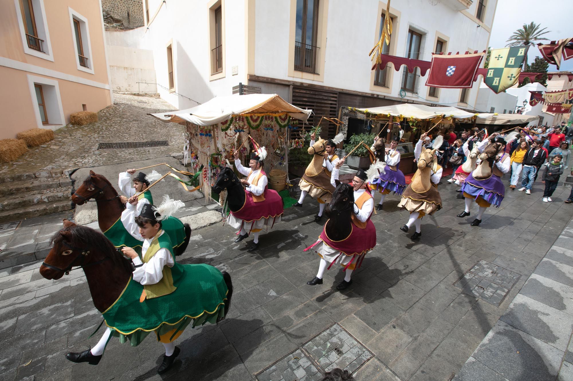 Imágenes de la Feria Medieval de Ibiza este sábado