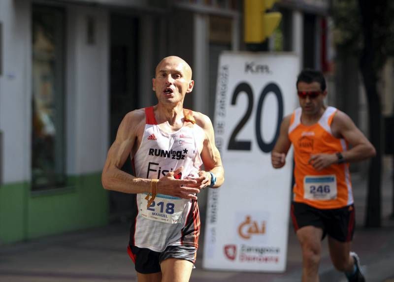 Fotogalería de la XVIII edición de la media maratón de Zaragoza