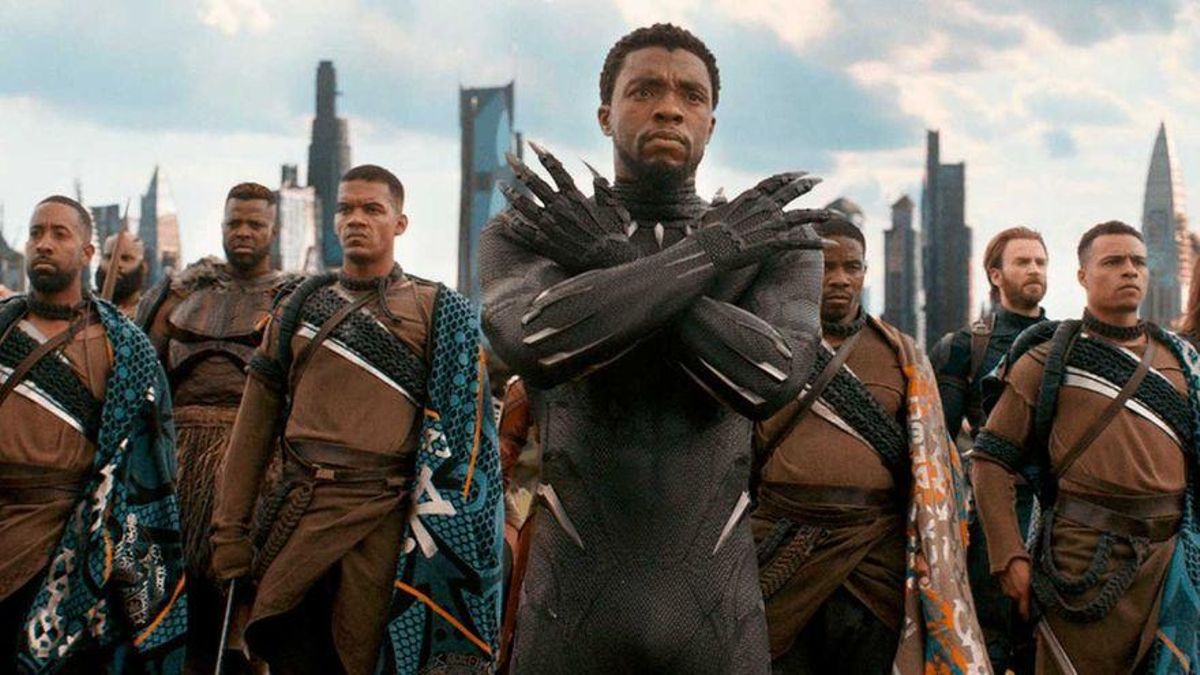 El malogrado Chadwick Boseman, en una escena de 'Black Panther'.