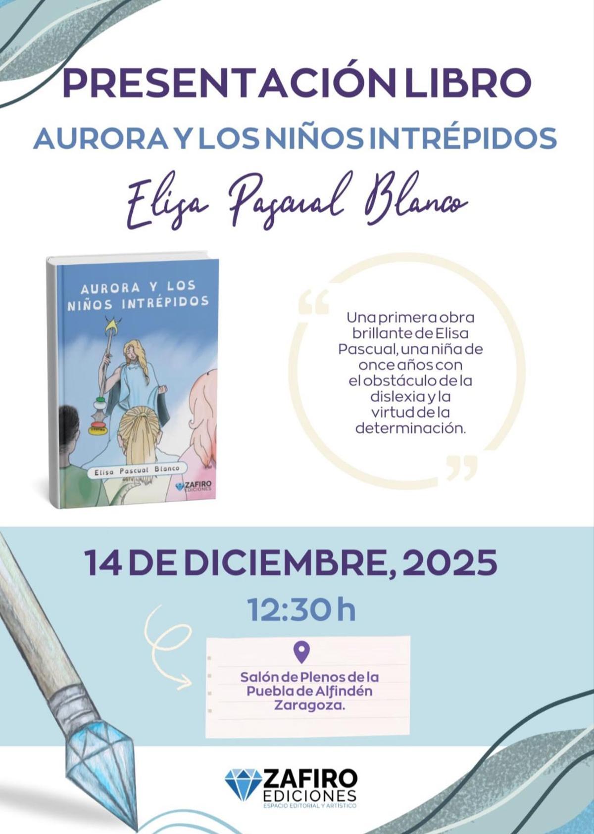 Cartel de la presentación de 'Aurora y los niños intrépidos' este próximo domingo