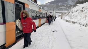 El primer Tren Blanc de la temporada llega a La Molina.