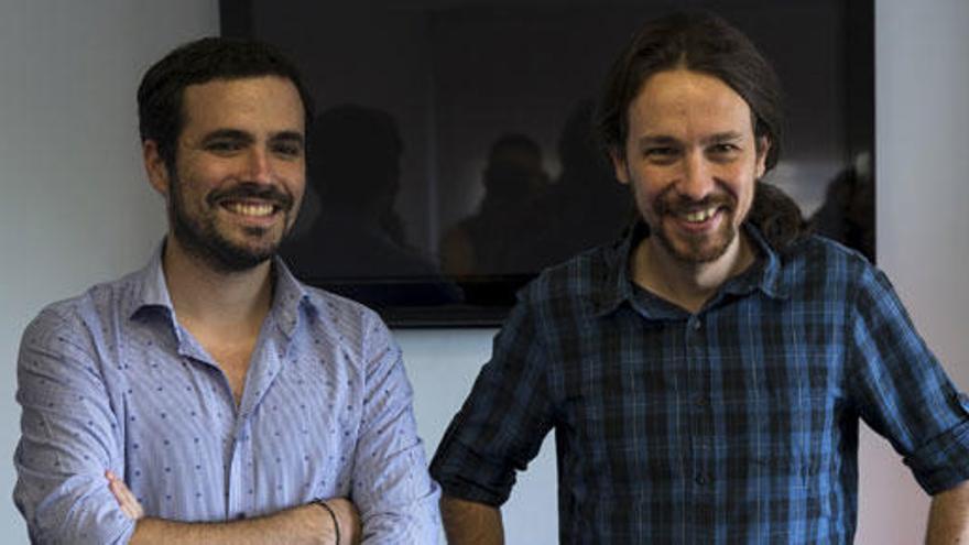 Garzón e Iglesias, en una imagen de archivo.