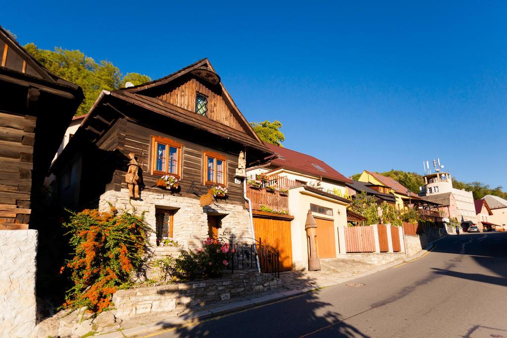 Calles y casas de madera de Stramberk