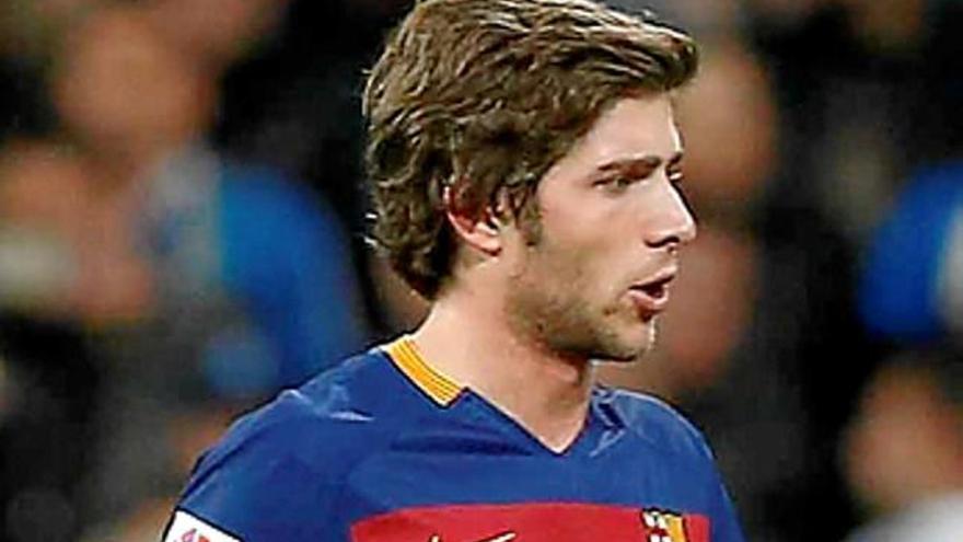 Sergi Roberto és dubte per al partit de dissabte