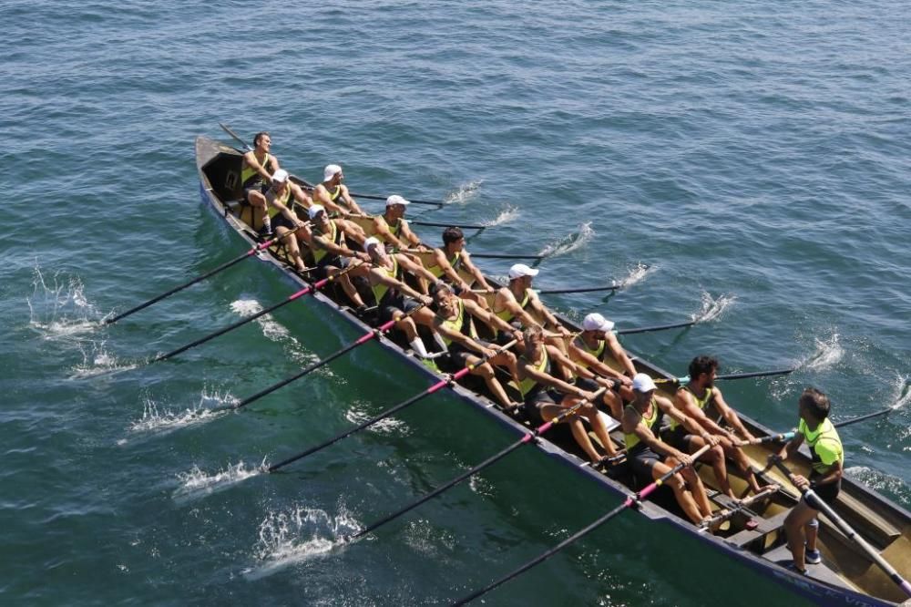 Las imágenes de la Bandera Femenina Concello de Vigo de traineras