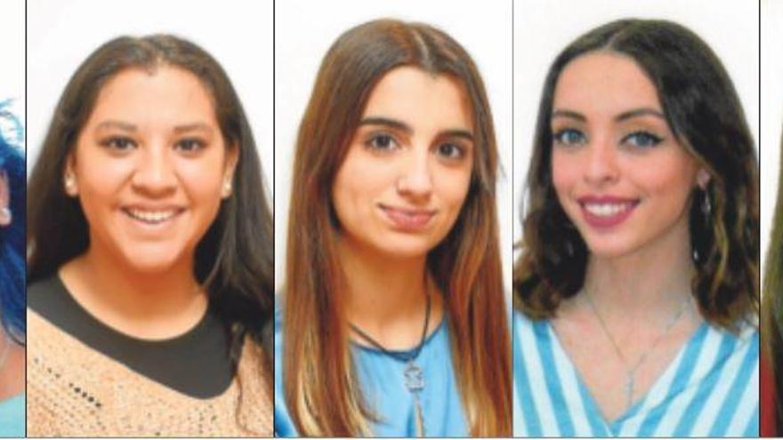 Cinco candidatas aspiran a acceder al cargo de reina de las fiestas de Vila-real