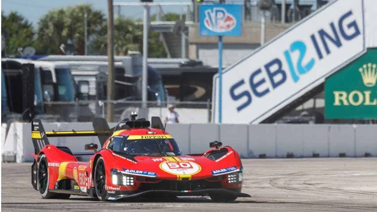 Ferrari ha deslumbrado con un coche tan bonito como efectivo en Sebring