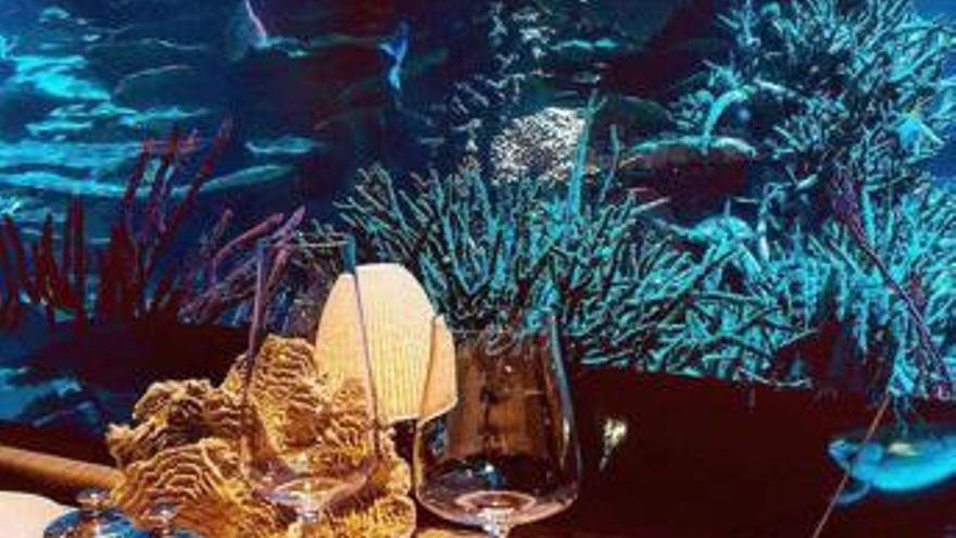 El restaurante submarino es uno de sus grandes reclamos